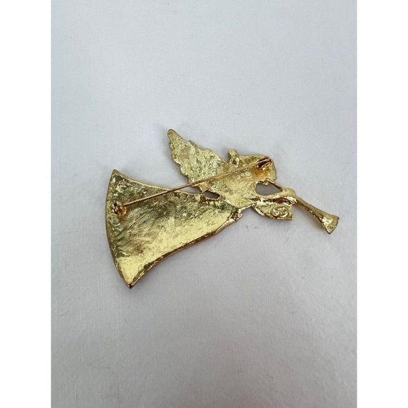 Angel Cloisonne Brooch Alloy Enamel Colorful Pin Christmas - Picture 3 of 4